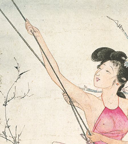 沧州-胡也佛的仕女画和最知名的金瓶梅秘戏图